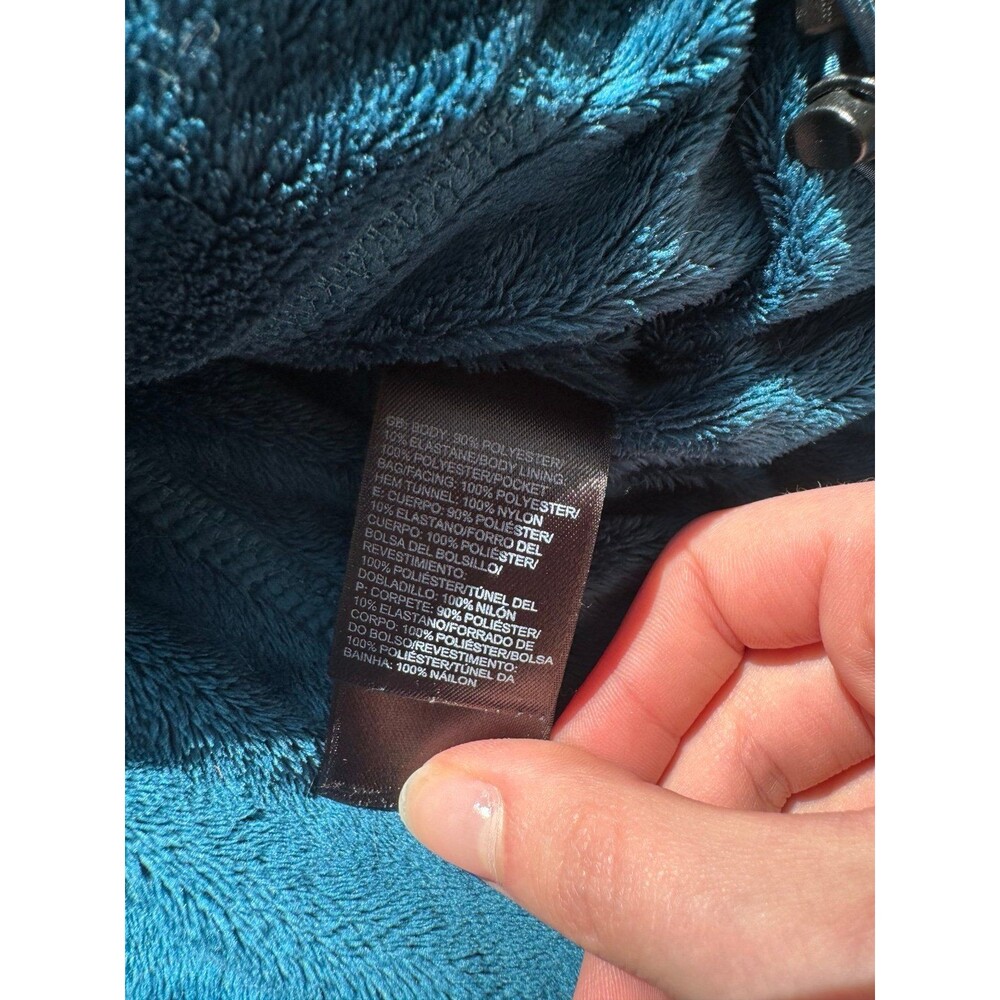 The North Face Bionic Full Zip Jacket Sherpa Line Blue Womens Size small - Picture 8 of 10